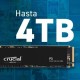 Crucial P3 4TB SSD M.2 2280 3D NAND NVMe PCIe 3.0