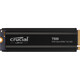 Disco Duro SSD Crucial T500 4TB M.2 PCIe 4.0 NVMe 7000MB/s Disipador térmico Gaming/PC/Consola