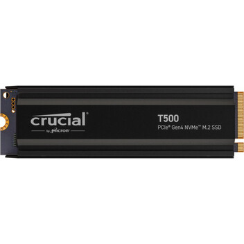 Disco Duro SSD Crucial T500 4TB M.2 PCIe 4.0 NVMe 7000MB/s Disipador térmico Gaming/PC/Consola Disco Duro SSD Crucial T500 4TB M.2 PCIe 4.0 NVMe 7000MB/s Disipador térmico Gaming/PC/Consola