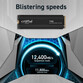 Crucial T700 4TB SSD PCIe Gen5 NVMe M.2