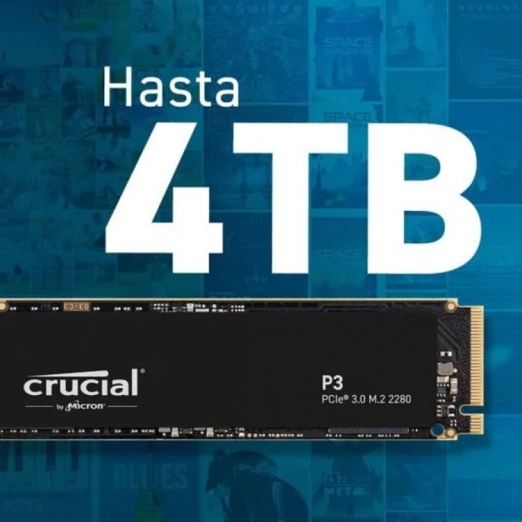 Crucial P3 500GB SSD M.2 2280 3D NAND NVMe PCIe 3.0