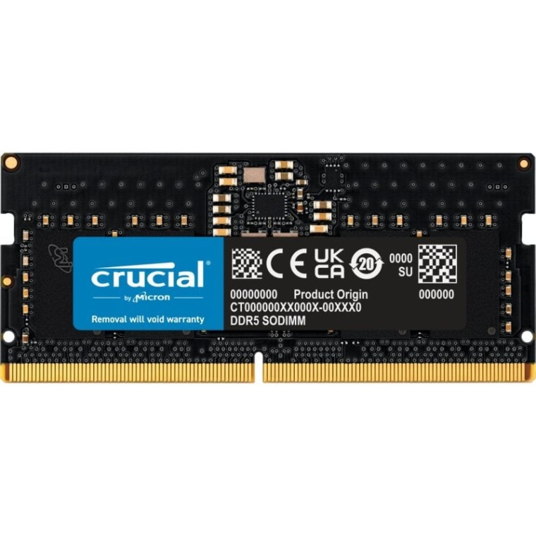 Crucial CT8G48C40S5 DDR5 SO-DIMM 4800MHz 8GB CL40