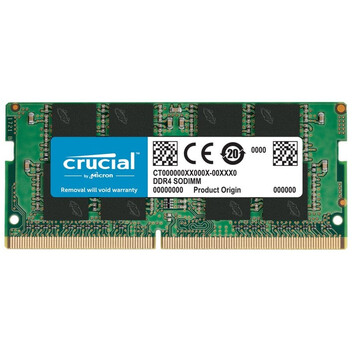 Crucial CT8G4SFRA266 SO-DIMM DDR4 2666MHz PC4-21300 8GB CL19 Crucial CT8G4SFRA266 SO-DIMM DDR4 2666MHz PC4-21300 8GB CL19