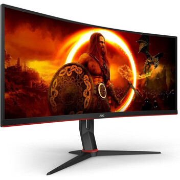 Monitor AOC CU34G2XP/BK 34" LED VA UltraWide QHD 180Hz Curvo Monitor AOC CU34G2XP/BK 34" LED VA UltraWide QHD 180Hz Curvo