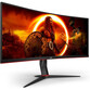 Monitor AOC CU34G2XP/BK 34" LED VA UltraWide QHD 180Hz Curvo Monitor AOC CU34G2XP/BK 34" LED VA UltraWide QHD 180Hz Curvo