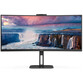 AOC CU34V5CW 34" LED UltraWide WQHD 100Hz FreeSync Webcam USB-C Curva