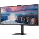 AOC CU34V5CW 34" LED UltraWide WQHD 100Hz FreeSync Webcam USB-C Curva