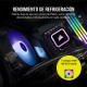 Corsair iCUE H60x RGB Elite Kit de Refrigeración Líquida 120mm Negro