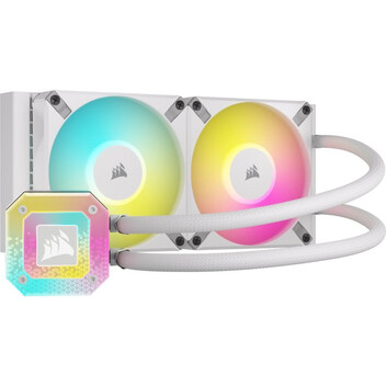 Corsair iCUE H100i ELITE CAPELLIX XT Kit de Refrigeración Líquida 240mm Blanco Corsair iCUE H100i ELITE CAPELLIX XT Kit de Refrigeración Líquida 240mm Blanco