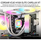Corsair iCUE H150i ELITE CAPELLIX XT Kit de Refrigeración Líquida 360mm Blanco Corsair iCUE H150i ELITE CAPELLIX XT Kit de Refrigeración Líquida 360mm Blanco