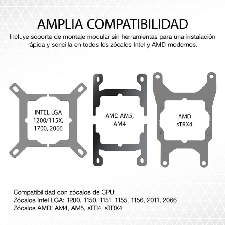 Corsair iCUE H150i ELITE CAPELLIX XT Kit de Refrigeración Líquida 360mm Blanco