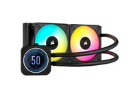 Corsair iCUE H100i ELITE LCD XT Kit de Refrigeración Líquida 240mm Negro