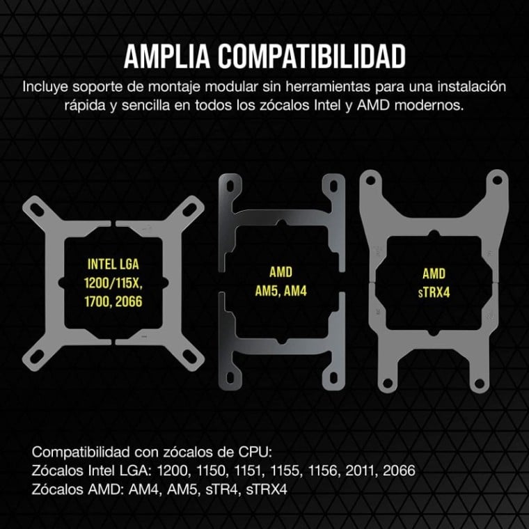 Corsair iCUE H170i ELITE LCD XT Kit de Refrigeración Líquida 420mm Negro