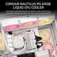 Corsair NAUTILUS 360 RS ARGB Kit Refrigeración Líquida 360mm Blanco Corsair NAUTILUS 360 RS ARGB Kit Refrigeración Líquida 360mm Blanco