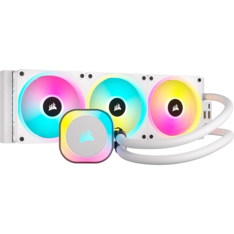 Corsair iCUE LINK H150i RGB AIO Kit de Refrigeración Líquida Blanco