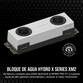 Corsair Hydro X Series XM2 M.2 Bloque Refrigeración Líquida para SSD Corsair Hydro X Series XM2 M.2 Bloque Refrigeración Líquida para SSD
