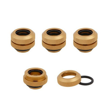 Corsair Hydro X Series XF Hardline 12mm OD Pack de 4 Dorado Corsair Hydro X Series XF Hardline 12mm OD Pack de 4 Dorado