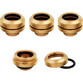 Corsair Conector 14 mm Hydro X Series XF Rígido Pack 4 Unidades Dorado Corsair Conector 14 mm Hydro X Series XF Rígido Pack 4 Unidades Dorado