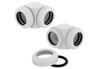Corsair Racro 14 mm de 90° Hydro X Series XF Rígido Pack de 2 Unidades Blanco Corsair Racro 14 mm de 90° Hydro X Series XF Rígido Pack de 2 Unidades Blanco