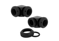 Corsair Hydro X Series XF Hardline 90° 12mm OD Pack de 2 Negro