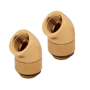Corsair Hydro X Series 45° Rotary Pack 2 Adaptadores Dorado Corsair Hydro X Series 45° Rotary Pack 2 Adaptadores Dorado