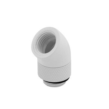 Corsair Hydro X Series 45° Rotary Pack 2 Adaptadores Blanco Corsair Hydro X Series 45° Rotary Pack 2 Adaptadores Blanco
