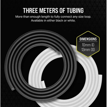 Corsair Hydro X Series XT Softline Mesh Tubing Tubos de Malla Negro Corsair Hydro X Series XT Softline Mesh Tubing Tubos de Malla Negro