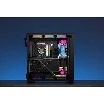Corsair Hydro X Series iCUE LINK XH405i Kit de Refrigeración Líquida de Tubo Rígido Negra