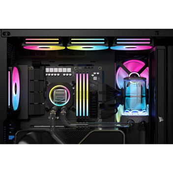 Corsair Hydro X Series iCUE LINK XH405i Kit de Refrigeración Líquida de Tubo Rígido Negra