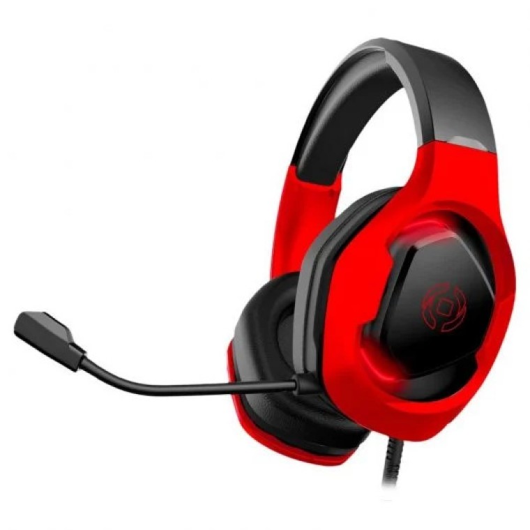 Celly CyberBeat Auriculares Gaming Negros/Rojos