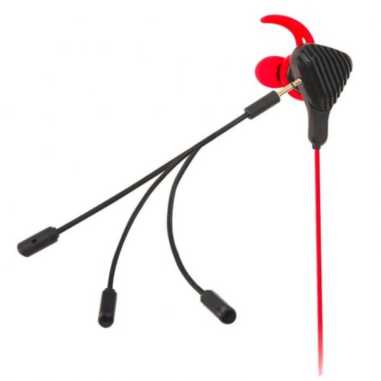 Celly CyberWired Auriculares Gaming Negros/Rojos