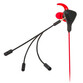 Celly CyberWired Auriculares Gaming Negros/Rojos