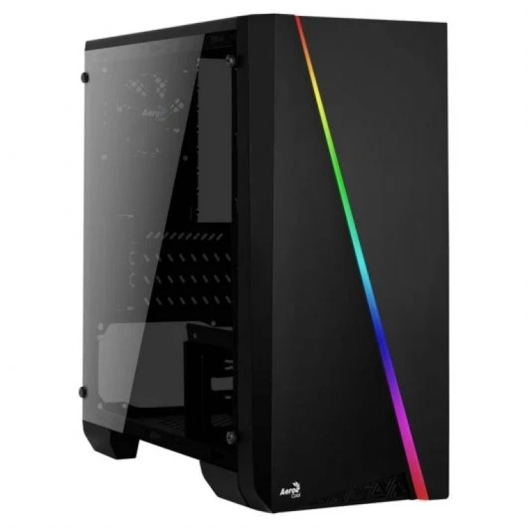 Aerocool Cylon Mini RGB USB 3.0 con Ventana Negra