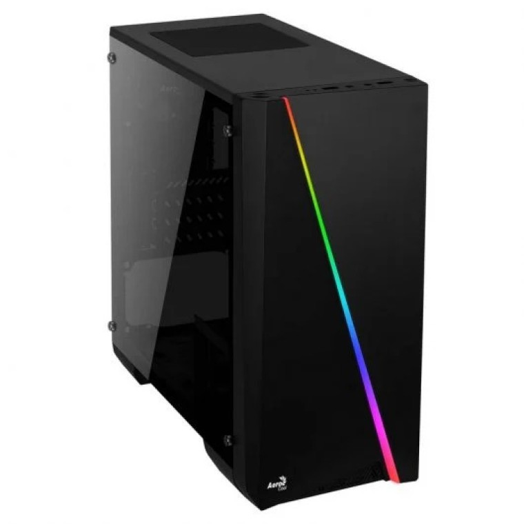 Aerocool Cylon Mini RGB USB 3.0 con Ventana Negra