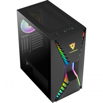Torre PC Aerocool ThunderX3 CRONUSBK ARGB Cristal Templado USB 3.0