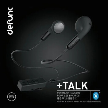 Defunc Plus Talk Auriculares Bluetooth Negros