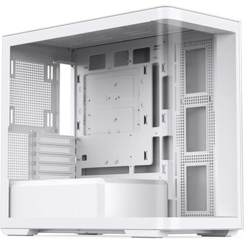 Torre PC Chasis Jonsbo D300 Mid-Tower Blanco, Panel Vidrio Templado 270°, GPU 430mm, 10x120mm Fans Torre PC Chasis Jonsbo D300 Mid-Tower Blanco, Panel Vidrio Templado 270°, GPU 430mm, 10x120mm Fans