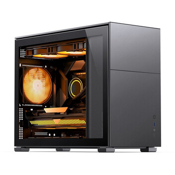 Torre PC Torre Jonsbo D31 STD Negro, factor micro ATX/DTX/ITX, Frontal ATX, para PC Gaming