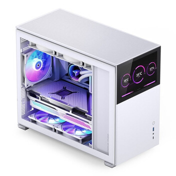 Torre PC Jonsbo D31 STD Cristal Templado USB 3.2 Blanco Torre PC Jonsbo D31 STD Cristal Templado USB 3.2 Blanco