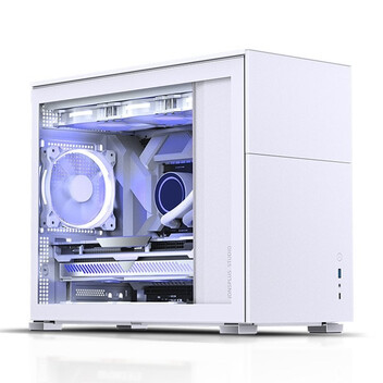Torre PC Torre Jonsbo D31 STD Blanco Window ATX GPU 40cm Ventilación Avanzada Gaming