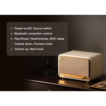 Edifier D32 Altavoz Portátil de Sobremesa Bluetooth 60W RMS Blanco Edifier D32 Altavoz Portátil de Sobremesa Bluetooth 60W RMS Blanco