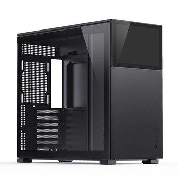 Torre PC Jonsbo D41 STD Cristal Templado USB 3.2 con Pantalla Negra