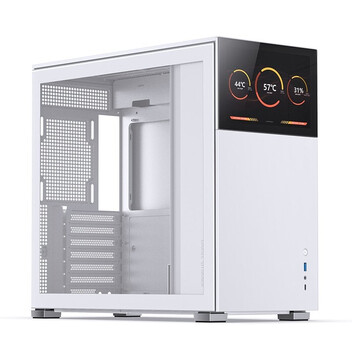 Torre PC Jonsbo D41 STD Cristal Templado USB 3.2 con Pantalla Blanca Torre PC Jonsbo D41 STD Cristal Templado USB 3.2 con Pantalla Blanca