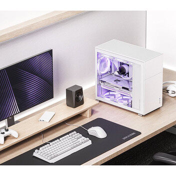 Torre PC Caja PC Jonsbo D41 STD Blanco ATX/Micro ATX/Mini-ITX Ventilación Avanzada Torre PC Caja PC Jonsbo D41 STD Blanco ATX/Micro ATX/Mini-ITX Ventilación Avanzada