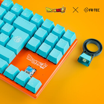 FR-TEC Dragon Ball Super Keyboard GOKU Teclado Mecánico Gaming TKL Switch Blue FR-TEC Dragon Ball Super Keyboard GOKU Teclado Mecánico Gaming TKL Switch Blue