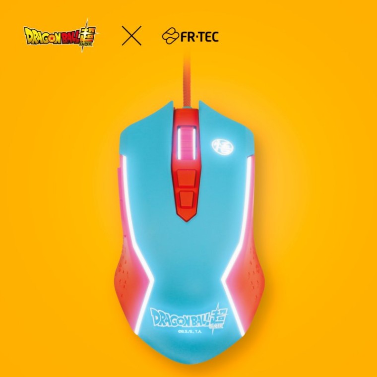 FR-TEC Dragon Ball Super Mouse GOKU Ratón Gaming 8000 DPI