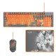 FR-TEC Dragon Ball Super Gaming Pack Teclado + Ratón + Alfombrilla + Peluche Buu 15cm