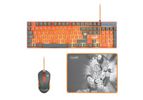 FR-TEC Dragon Ball Super Gaming Pack Teclado + Ratón + Alfombrilla