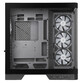 Torre PC Caja PC darkFlash DY570 Black Full Tower Vidrio Curvo 4xARGB ATX