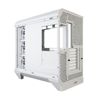 Torre PC Torre darkFlash DY570 White Full Tower cristal curvo doble cámara 4x ARGB